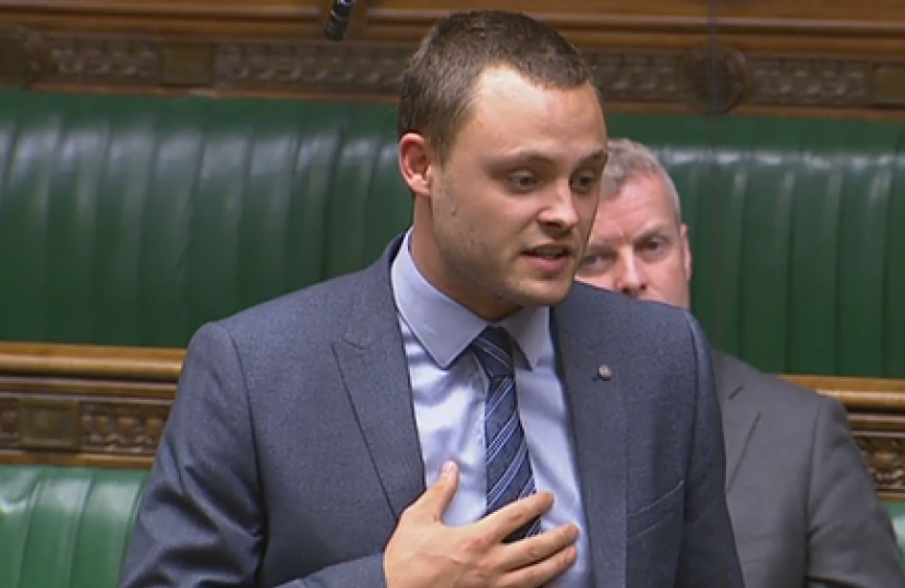 Ben Bradley MP speaking in the House of Commons