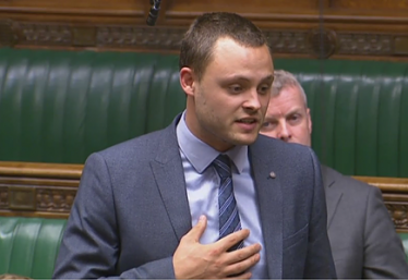 Ben Bradley MP speaking in the House of Commons