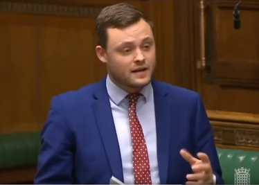 Ben Bradley MP speaking in the House of Commons